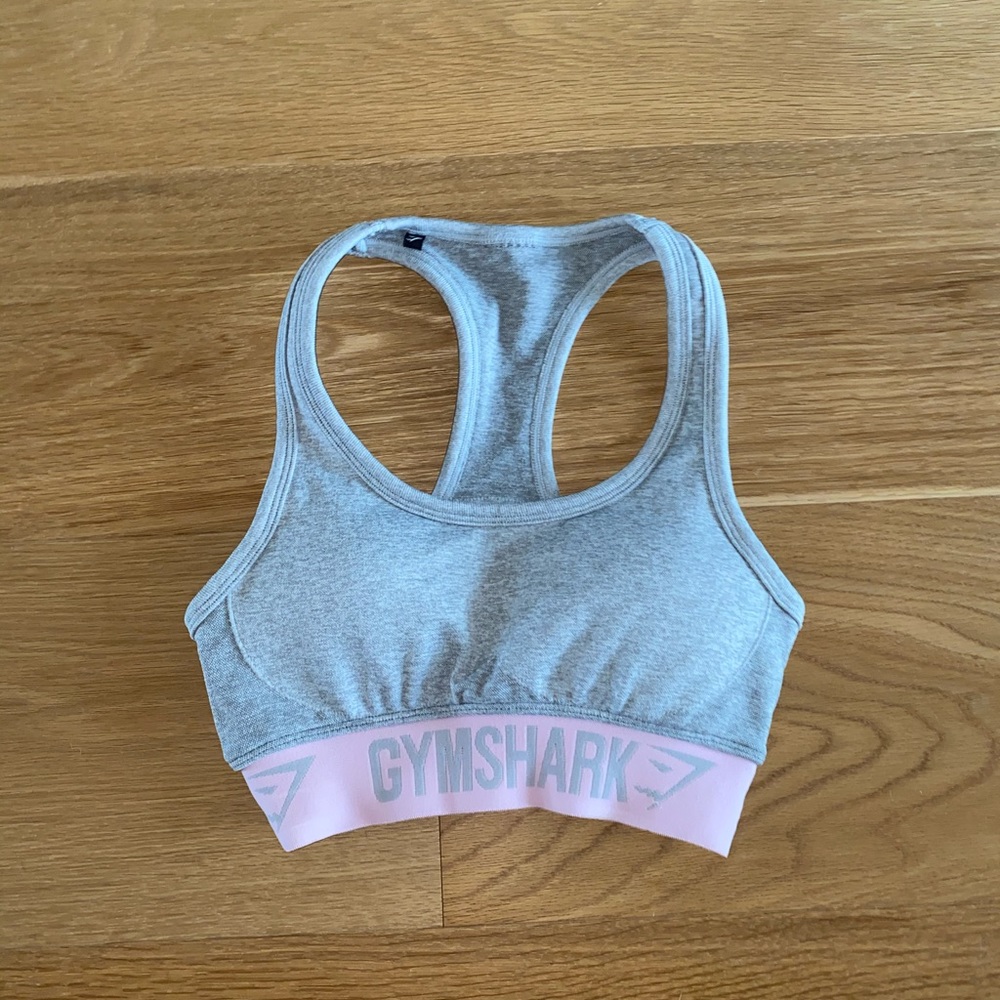 Gymshark Women’s Grey Flex Sports Bra and Leggings